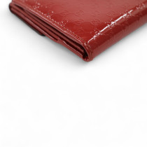 Gucci Portafoglio Vernis Rossa