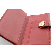 Gucci Portafoglio Vernis Rossa