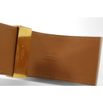 Hermes Collier De Chien Pelle Bianca