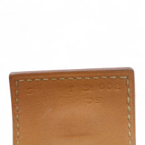Hermes Collier De Chien Pelle Rossa