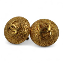 Chanel Orecchini Acciaio Oro