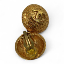 Chanel Orecchini Acciaio Oro