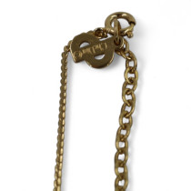 Dior Collana Acciaio Oro