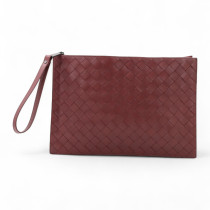 Bottega Veneta Pochette Pelle Bordeaux