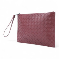 Bottega Veneta Pochette Pelle Bordeaux