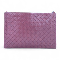 Bottega Veneta Pochette Pelle Bordeaux
