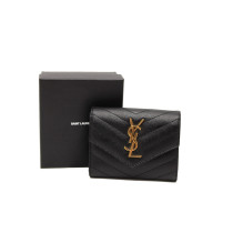 Saint Laurent Portafoglio Tri-Fold Cassandre
