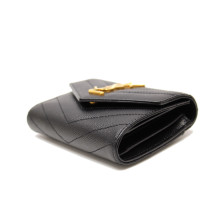 Saint Laurent Portafoglio Tri-Fold Cassandre