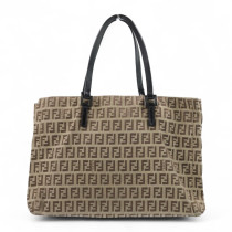 Fendi Tote Bag Tessuto Beige
