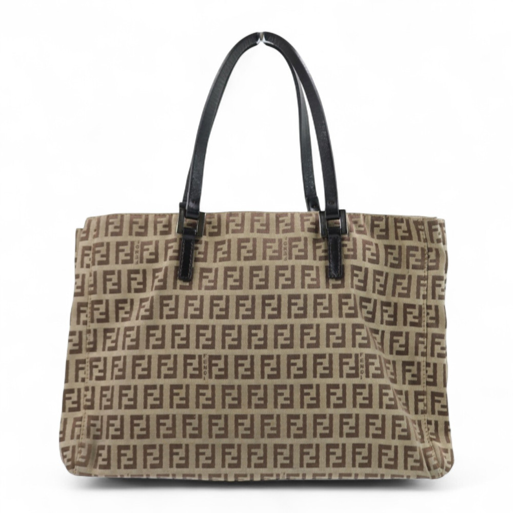 Fendi Tote Bag Tessuto Beige
