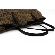 Fendi Tote Bag Tessuto Beige