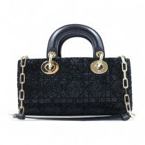 Dior Lady D Joy Vintage Pelle Nera