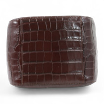 Saint Laurent Bea Mini Pelle Marrone