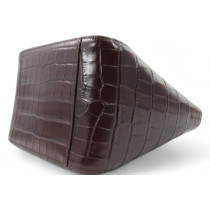 Saint Laurent Bea Mini Pelle Marrone