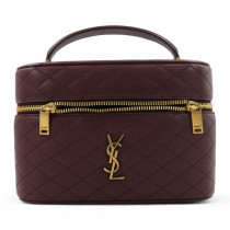 Saint Laurent Gaby Large Pelle Bordeaux