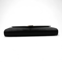 Saint Laurent Cassandre Pelle Nera