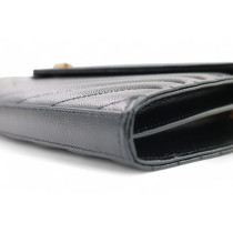 Saint Laurent Cassandre Pelle Nera