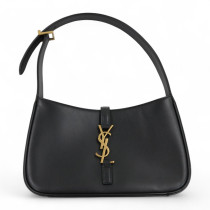 Saint Laurent Le 5 à 7 Hobo Pelle Nera