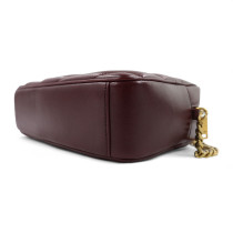 Saint Laurent Camera Bag Pelle Bordeaux