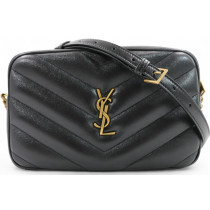 Saint Laurent Camera Bag Pelle Nera
