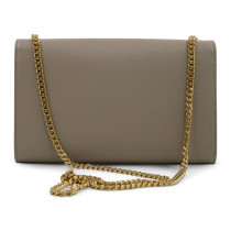 Saint Laurent Kate Pelle Dark Beige