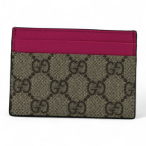 Gucci Portacarte GG Supreme Beige