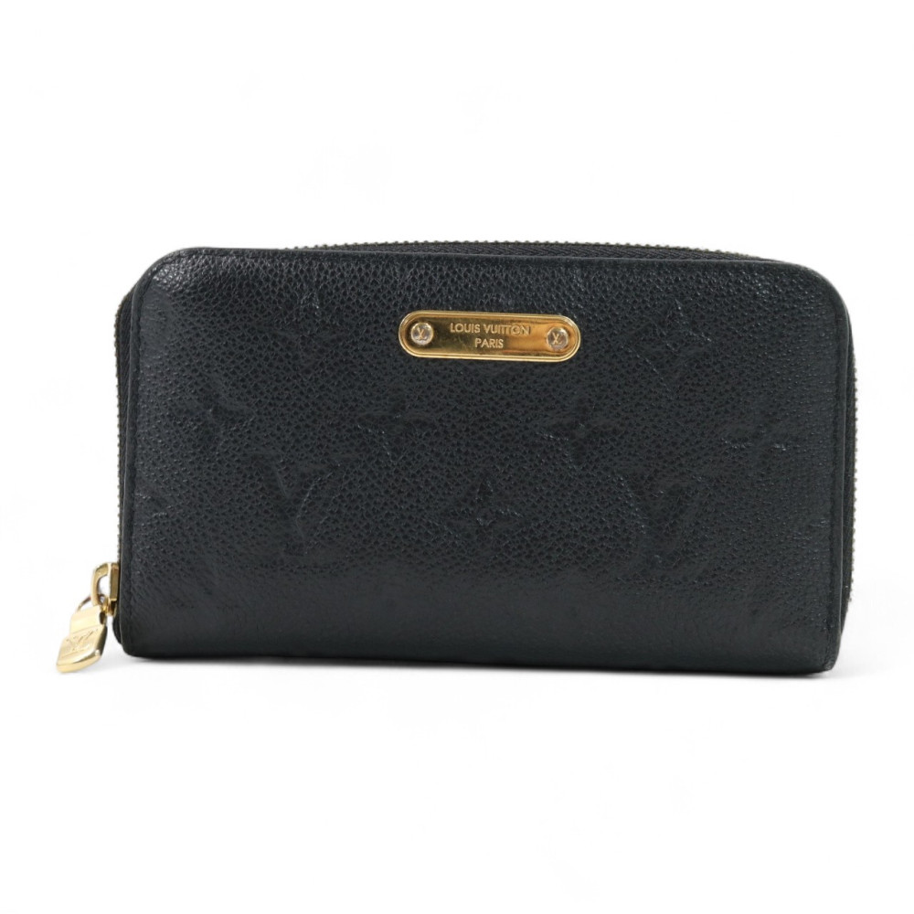 Louis Vuitton Portafoglio Zippy Empreinte Nero