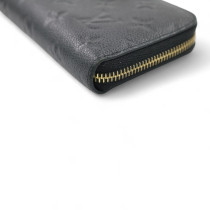 Louis Vuitton Portafoglio Zippy Empreinte Nero