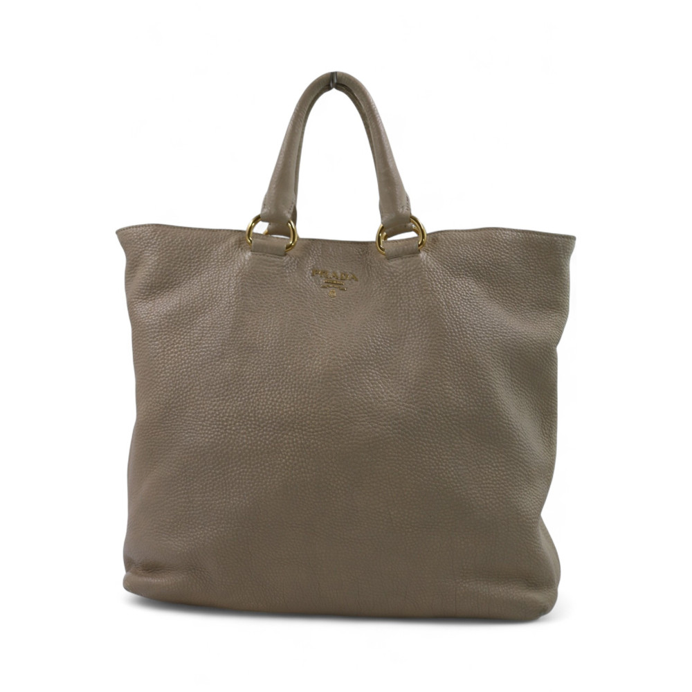 Prada Hobo Soft Pelle di Vitello Beige