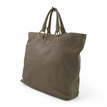 Prada Hobo Soft Pelle di Vitello Beige