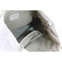 Prada Hobo Soft Pelle di Vitello Beige