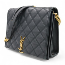 Saint Laurent Becky Pelle d'Agnello Nero