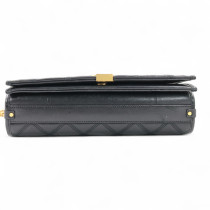 Saint Laurent Becky Pelle d'Agnello Nero