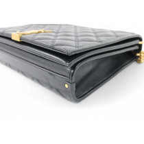 Saint Laurent Becky Pelle d'Agnello Nero