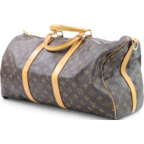Louis Vuitton Keepall 50 Bandolier Monogram