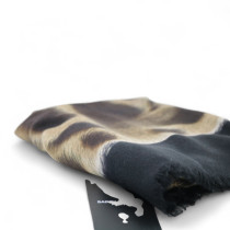 Saint Laurent Foulard Modal e Cashmere Animalier