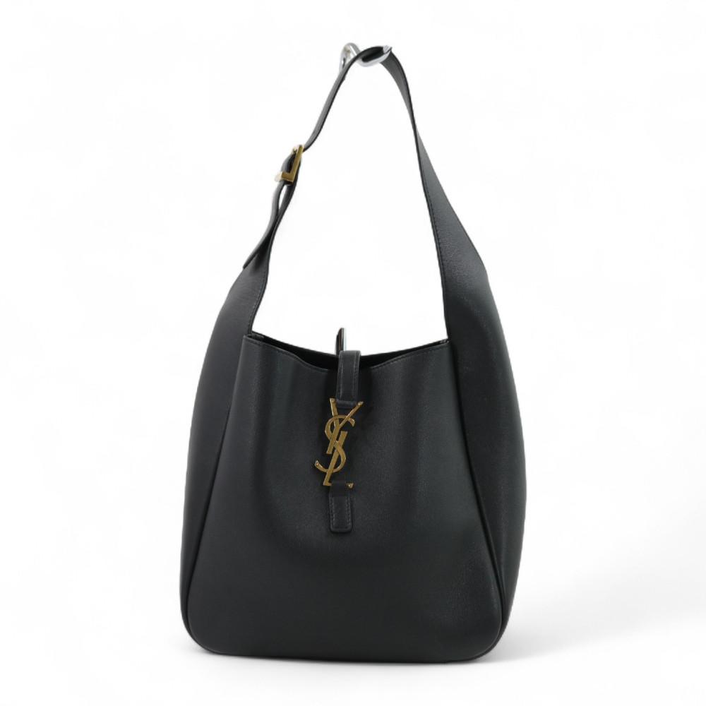 Saint Laurent Le 5 à 7 Hobo Small Pelle Nera