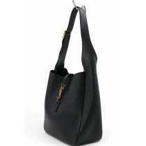 Saint Laurent Le 5 à 7 Hobo Small Pelle Nera