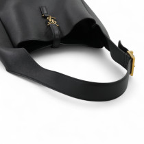 Saint Laurent Le 5 à 7 Hobo Small Pelle Nera