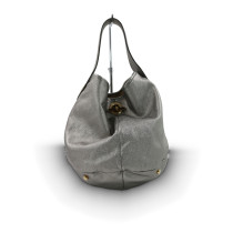 Saint Laurent Secchiello Pelle Argento