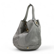 Saint Laurent Secchiello Pelle Argento