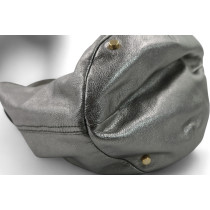 Saint Laurent Secchiello Pelle Argento