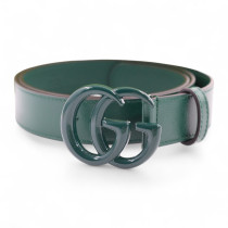 Gucci Cintura Marmont Pelle Verde