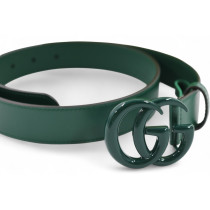 Gucci Cintura Marmont Pelle Verde