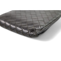 Bottega Veneta Portafoglio Bi-Fold Pelle Marrone