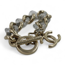 Chanel Bracciale Catena a Charm CC