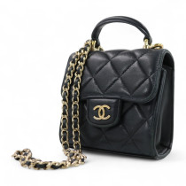 Chanel Kelly Nano Pelle Nera