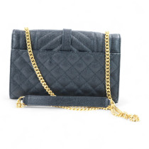 Saint Laurent Envelope Pelle Nera