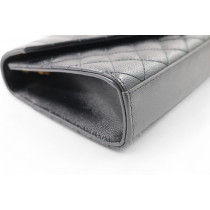 Saint Laurent Envelope Pelle Nera