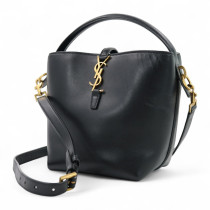 Saint Laurent La 5 a 7 Small Pelle Nera